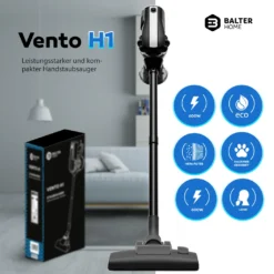 Balter Vento H1 Handstaubsauger Staubsauger Beutellos Zyklon HEPA Filter 600W -Rein Blitz Geschaft 84182f39566bbb73eedb49ddda485fa1