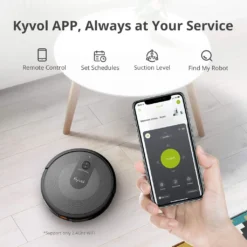 Kyvol Staubsauger Roboter 2200Pa Saugleistung, Saugroboter Mit Raumkarte, 150Min. Laufzeit,Sprachsteuerung,inkls. Magnetstreifen, Reinigt Hartböden, Teppiche, Tierhaare 13 Kyvol Staubsauger Roboter 2200Pa Saugleistung, Saugroboter Mit Raumkarte, 150Min. Laufzeit,Sprachsteuerung,inkls. Magnetstreifen, Reinigt Hartböden, Teppiche, Tierhaare -Rein Blitz Geschaft 854ddf5b24fc33ba703890f6fa78d30d