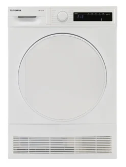 Telefunken T-K8-10-W Kondenstrockner / 8kg / B / Knitterschutz / Reversierende Trommelbewegungen