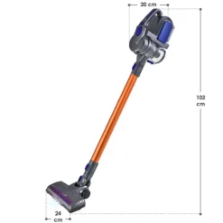 Juskys 2in1 Handstaubsauger & Akku Staubsauger - Beutellos & Kabellos – Bis 55 Min Laufzeit - Lithium-Ionen Akku, Wandhalterung & Ladestation – Blau -Rein Blitz Geschaft 88b480ea0f520ed66f0b78b33488ea12