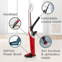 Bosch BBH3ZOO25 Kabelloser 2 In 1 Handstaubsauger Mit Stiel 25.2V ProAnimal Rot -Rein Blitz Geschaft 8a1c732252f1f8214d5c73d6c1b4076b