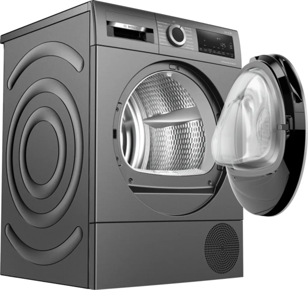 Bosch Serie 6 WQG2450R10 Wäschetrockner 9kg Wärmepumpe Kondensation EEK: 9 Bosch Serie 6 WQG2450R10 Wäschetrockner 9kg Wärmepumpe Kondensation EEK: – Bild 7