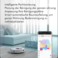 Roidmi EVE Plus Roboter Staubsauger Nass-Trocken-Saugroboter,50 Watt,2700pa Mit Sauberer Basis Und Beutel,Weiß 30 Roidmi EVE Plus Roboter Staubsauger Nass-Trocken-Saugroboter,50 Watt,2700pa Mit Sauberer Basis Und Beutel,Weiß -Rein Blitz Geschaft 8bc01cbcd1167c742aa82d72e60c8980