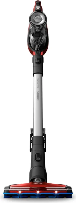 Philips SpeedPro Max 2-in-1 Kabelloser Staubsauger, 360°-Saugdüse, 25.2 V, 65 Min. Akku Laufzeit, Rot (XC7042/01) -Rein Blitz Geschaft 8c8159f5aca04292f3df1e4b51d31713