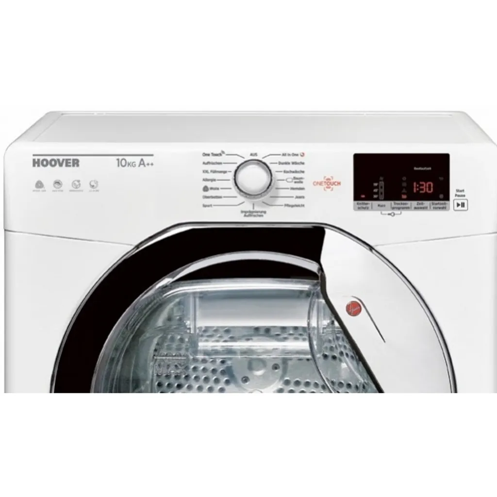 Hoover Wäschetrockner 10kg Wärmepumpentrockner GDX H10A2DCEX-84 NFC 8 Hoover Wäschetrockner 10kg Wärmepumpentrockner GDX H10A2DCEX-84 NFC – Bild 6