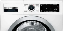 Bosch WTX87M00 Serie 8 Wärmepumpen-Trockner, 8 Kg, Sensitive Drying System Textilschonende Trommelstruktur, AutoDry Optimale Trocknung, AutoClean Automatische Flusenentfernung, Endezeitvorwahl -Rein Blitz Geschaft 8faecf8e38cd248280b627c82d6858f2