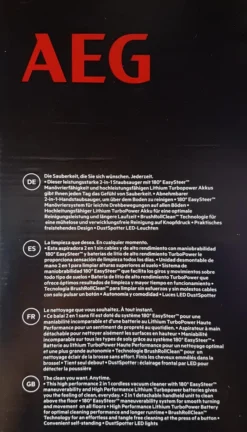 AEG CX7-2-I360 Flexibility Beutel- & Kabelloser 2in1 Akku-Handstaubsauger -Rein Blitz Geschaft 903cd3d96c3b446f1a2c7d0eab1ab1cc