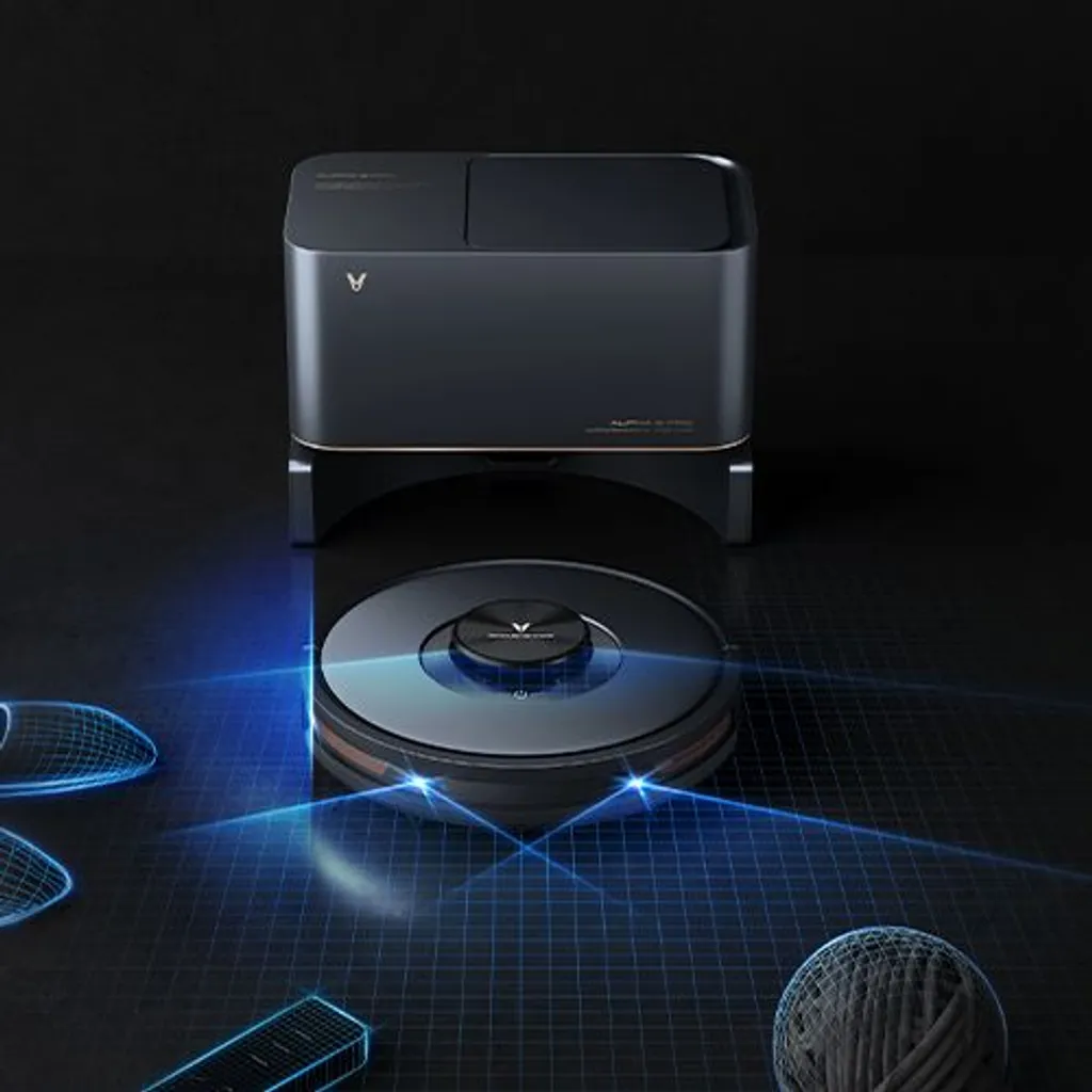 Viomi Alpha 2 Pro Reinigungsroboter Mit Basis (schwarz) 12 Viomi Alpha 2 Pro Reinigungsroboter Mit Basis (schwarz) – Bild 10