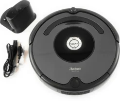 IRobot Roomba 676, Lithium-Ion (Li-Ion), 60 Min - 2 H, 0,6 L, Rund, Schwarz -Rein Blitz Geschaft 982d171007e01d5b716d2834caceb96c