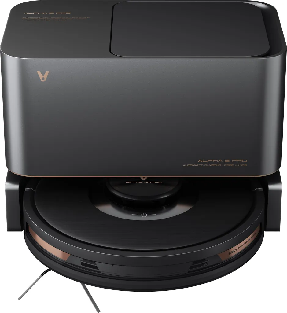 Viomi Alpha 2 Pro Reinigungsroboter Mit Basis (schwarz) 6 Viomi Alpha 2 Pro Reinigungsroboter Mit Basis (schwarz) – Bild 4