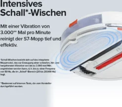 Roborock S7 Staubsauger Sonic Saugroboter Kehrroboter Kindersicherung LiDAR APP EU Weiß -Rein Blitz Geschaft 9c7fcfbf373f6d32efa0cc48f13776ed
