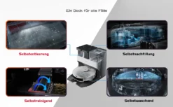 Roborock S7 Pro Ultra Sonic Staubsauger Roboter Mit Empty Wash Fill Dock Absaugstation 5100Pa Selbstwaschend Selbstauffüllend Selbstentleerend LiDAR APP Weiß (Upgrade Von Roborock S7,VS S7 MaxV Ultra/S8 Pro Ultra) 28 Roborock S7 Pro Ultra Sonic Staubsauger Roboter Mit Empty Wash Fill Dock Absaugstation 5100Pa Selbstwaschend Selbstauffüllend Selbstentleerend LiDAR APP Weiß (Upgrade Von Roborock S7,VS S7 MaxV Ultra/S8 Pro Ultra) -Rein Blitz Geschaft a0993625e201326f1e7c064926909d85