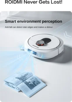 Roidmi Eva Mop Station Staubsauger 3200pa 2-in-1 Saug Und Wischroboter Mit Absaugstation, Mopp- Und Saugroboter, Automatisch Waschen Von Mopps -Rein Blitz Geschaft a18901c2a76a5ca7b29ef3de3fc93732