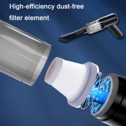 Tastaturreiniger, Mini-Vakuum Für Schreibtisch, Kabelloser Computer-Staubsauger, Wiederaufladbar Für Die Reinigung Von Haaren, Krümeln Für Desktop, Klavier, Autoinnenraum Und Nähmaschine ,Black -Rein Blitz Geschaft a24cf8d2a3c8aad1eba70635d3ec55f8