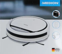 MEDION® MD 10064 Saug-/Wisch-Roboter -Rein Blitz Geschaft a694db68353611be3a32b286d32ba859
