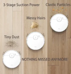 ECOVACS Deebot N8 Saugroboter Mit Wischfunktion -Rein Blitz Geschaft ac70dfb711cf1fedbdb908652c8a618b