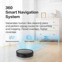 360 C50 Saugroboter Nass & Trocken Staubsauger 2600pa Smart Vacuum Robot Cleaner -Rein Blitz Geschaft acdce10030191c9173f1c84996bf74b9