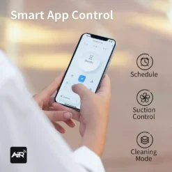 Saugroboter Mit 2800 Pa Saugkraft, Große Staubbox 600ML,APP Steuerung, 120 Min Laufzeit, Staubsauger Roboter WLAN Optimiert Für Teppich Tierhaare Hartböden-AIRROBO P20 -Rein Blitz Geschaft af0602c9188c2ec9b794e6874bbbbbe9