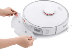 Roborock S5 Max Weiß, Staub­sau­ger Roboter, Saugroboter, 2020 Version Mit Wisch­funk­ti­on -Rein Blitz Geschaft b10b7fdb8f4b7a8b544801017dd5fc28