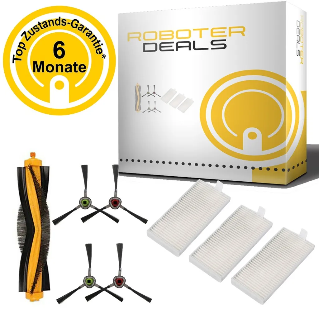 Zubehör Set Für Ecovacs Deebot R95 (passend DR95-KTA) - 3x Fi, 4x Sb, 1x Hb 5 Zubehör Set Für Ecovacs Deebot R95 (passend DR95-KTA) - 3x Fi, 4x Sb, 1x Hb – Bild 3