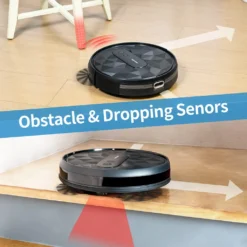 Saugroboter Mit 2800 Pa Saugkraft, Große Staubbox 600ML,APP Steuerung, 120 Min Laufzeit, Staubsauger Roboter WLAN Optimiert Für Teppich Tierhaare Hartböden-AIRROBO P20 -Rein Blitz Geschaft b53bef9cd34c02460265699a4e878c89