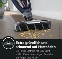 AEG QX7-1-P5IB 2in1 Akku-Staubsauger (Schlanke Bauform, Power-Softrolle, Besonders Effektiv Auf Hartböden, Bis Zu 50 Min Laufzeit, 21,6 Volt, Inkl. Zubehör -Rein Blitz Geschaft c32dc98805ff45a1b7c29ad9f5f4e493