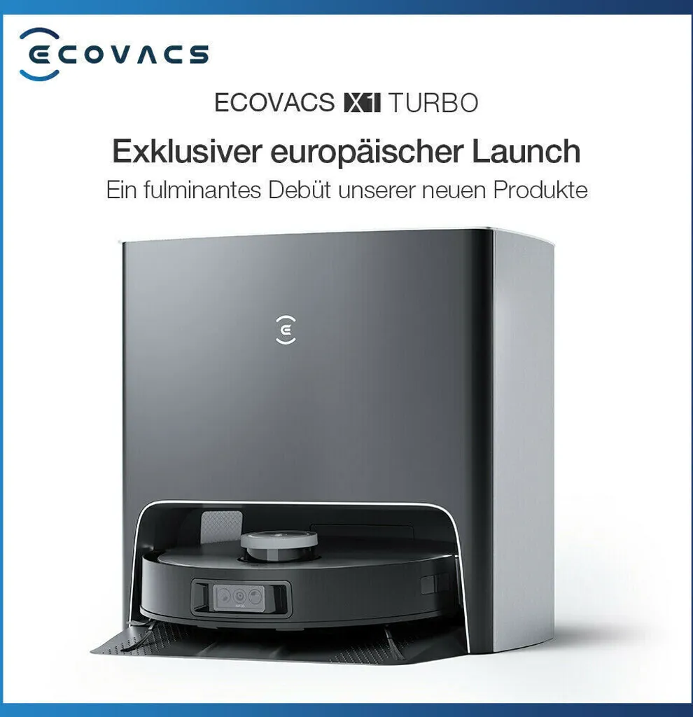 ECOVACS DEEBOT X1 TURBO Staubsauger 5000Pa Saugroboter YIKO EU APP 10 ECOVACS DEEBOT X1 TURBO Staubsauger 5000Pa Saugroboter YIKO EU APP – Bild 8