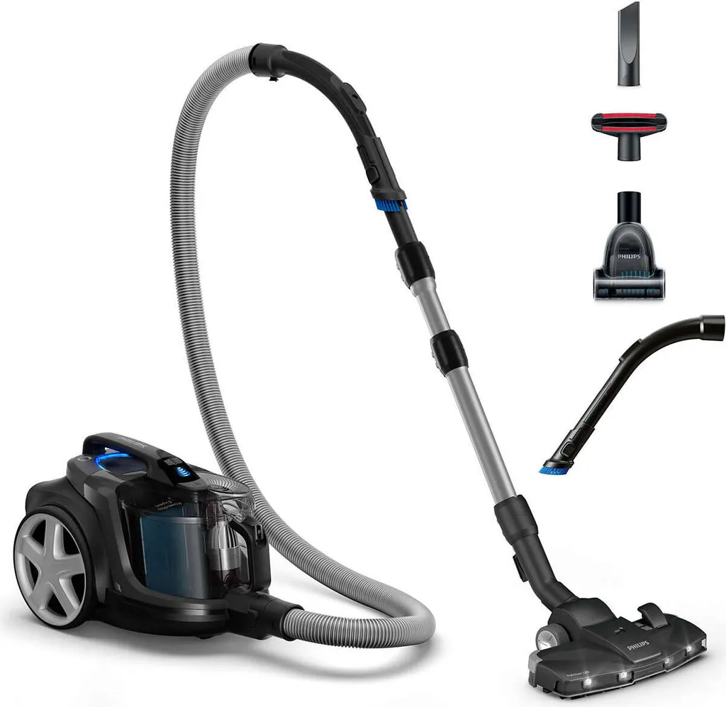 Philips PowerPro Expert Beutelloser Staubsauger, Allergiefilter, 99.9 % Staubaufnahme, 900 W, Schwarz (FC9747/09) 3 Philips PowerPro Expert Beutelloser Staubsauger, Allergiefilter, 99.9 % Staubaufnahme, 900 W, Schwarz (FC9747/09)