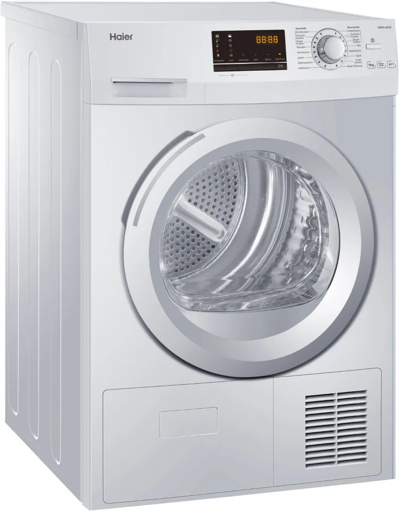Haier HD90-A636 Wärmepumpentrockner Mit 9 Kg Fassungsvermögen 13 Haier HD90-A636 Wärmepumpentrockner Mit 9 Kg Fassungsvermögen – Bild 11