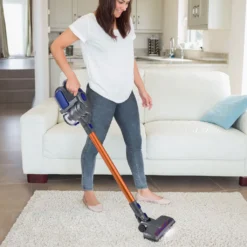 Juskys 2in1 Handstaubsauger & Akku Staubsauger - Beutellos & Kabellos – Bis 55 Min Laufzeit - Lithium-Ionen Akku, Wandhalterung & Ladestation – Blau -Rein Blitz Geschaft c68027418d0570137c2994adaa260929