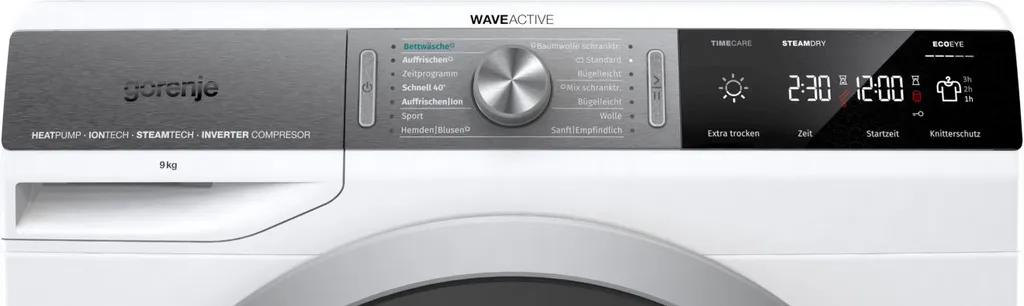 Gorenje DS94ILS/I Wärmepumpentrockner - Weiß 5 Gorenje DS94ILS/I Wärmepumpentrockner - Weiß – Bild 3