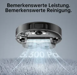 Dreame L10s Pro Saugroboter Mit Wischfunktion, Spinnwischen, Rotierenden Wischpads, 3D-Hinderniserkennung, Multi-Floor Mapping, Saugkraft 5300Pa, Hartböden, Teppiche, Tierhaare, WiFi/APP/Alexa -Rein Blitz Geschaft d6afd94a39f47c4796f8e5319c7d6034