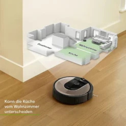 IRobot Roomba I6 Roboter-Staubsauger 0,4 L Beutellos Beige, Schwarz -Rein Blitz Geschaft d7e056cb3b15f66521fa739b21f73409