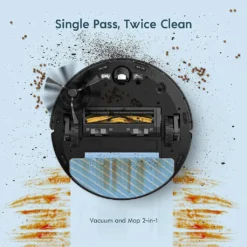 Yeedi Vac Station 3 In 1 Staubsauger Roboter Mit Auto-Empty Dock Intelligente Staubabsaugung Visuelle Navigation App Weiß -Rein Blitz Geschaft dd075710c31240c850cfe79a8a5ac947