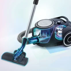 Bosch Staubsauger Beutellos Serie 6 BGC41X36, Bodenstaubsauger, Ideal Für Allergiker, Hygiene-Filter, Bodendüse Für Parkett, Teppich, Fliesen, Starke Saugleistung, Leise, 700 W, Blau -Rein Blitz Geschaft e0bc56d7e85867563c8ddc19453147a2