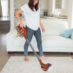 Juskys 2in1 Handstaubsauger & Akku Staubsauger - Beutellos & Kabellos – Bis 55 Min Laufzeit - Lithium-Ionen Akku, Wandhalterung & Ladestation – Gold -Rein Blitz Geschaft e104e62c8501a0742cd07ee7707cdbcc