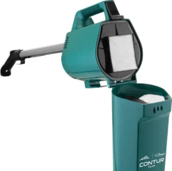 Omega CONTUR PLUS, Stielstaubsauger ETA243690006, 800 Watt, Mit Beutel, Umschaltbare Leichtlaufdüse, Polsterdüse, Fugendüse, Textil-Dauerfilter -Rein Blitz Geschaft e35ad15901d0e5947271320bd7ba50ce