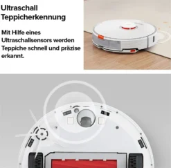 Roborock S7 Staubsauger Sonic Saugroboter Kehrroboter Kindersicherung LiDAR APP EU Weiß -Rein Blitz Geschaft e4312887ed8f9768df80f29b8cb27491