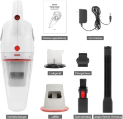 GeeMo X4 Handheld Staubsauger 8500Pa Für Home Und Auto -Rein Blitz Geschaft e4f325ea4d928732077201f2c5b3de7b