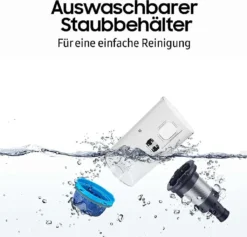 Samsung VS20R9046S3/EV/EN/TR/EF Beutelloser Akku-Handstaubsauger, 550 Watt, Cyclon-Filter, HEPA-Filter, Tierhaarbürste, Turbobürste 29 Samsung VS20R9046S3/EV/EN/TR/EF Beutelloser Akku-Handstaubsauger, 550 Watt, Cyclon-Filter, HEPA-Filter, Tierhaarbürste, Turbobürste -Rein Blitz Geschaft e7b562d6be4dee7752dde2a327b78d62