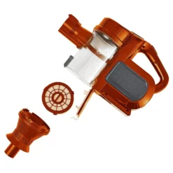 Juskys 2in1 Handstaubsauger & Akku Staubsauger - Beutellos & Kabellos – Bis 55 Min Laufzeit - Lithium-Ionen Akku, Wandhalterung & Ladestation – Gold -Rein Blitz Geschaft e8dbf9986ba7075bc08c337a231e7faa