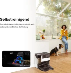 Roborock S7 Pro Ultra Sonic Saugroboter Mit Empty Wash Fill Dock Absaugstation Selbstwaschend Selbstauffüllend Selbstentleerend Kindersicherung LiDAR 3D Mapping APP -Rein Blitz Geschaft eafb28e98e7c3d55cf9f0c138abeedcf