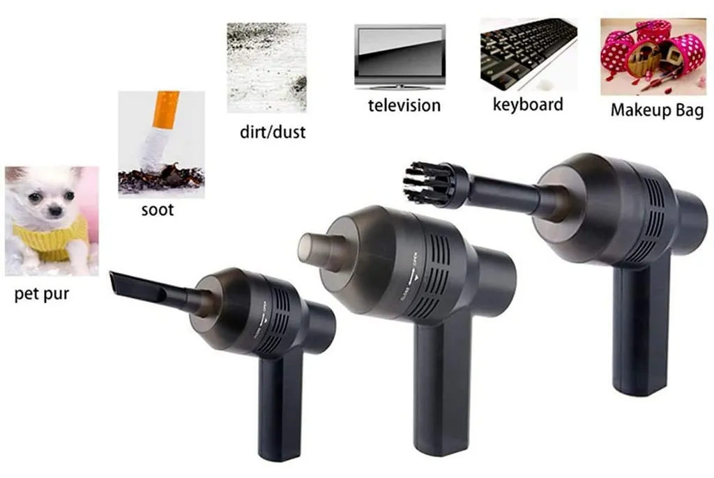 Computer-Staubsauger-Tastaturreiniger Leistungsstarker Wiederaufladbarer Mini-Staubsauger,kabelloser Tragbarer Staubsauger - Bester Reiniger Zum Reinigen Von Staub,Krümeln,Schrott Für Laptop,Auto 4 Computer-Staubsauger-Tastaturreiniger Leistungsstarker Wiederaufladbarer Mini-Staubsauger,kabelloser Tragbarer Staubsauger - Bester Reiniger Zum Reinigen Von Staub,Krümeln,Schrott Für Laptop,Auto – Bild 2