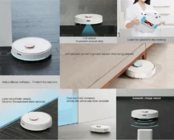 Roborock S50 Staubsauger Roboter Sweep-Mop APP Steuerung Smart Geplant 5200Am 2000Pa Weiß -Rein Blitz Geschaft f87fd6cdaafc8bc0da37a5e6aea179d9