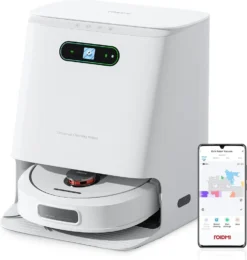 Roidmi Eva Mop Station Staubsauger 3200pa 2-in-1 Saug Und Wischroboter Mit Absaugstation, Mopp- Und Saugroboter, Automatisch Waschen Von Mopps -Rein Blitz Geschaft fadaeb9fa3c4dc15c0cb4a3c6b75b023