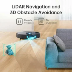 Dreame Z10 Pro Staubsauger Saugroboter Mit 4L Absaugstation Auto-Empty Dock Intelligente Staubsammlung APP Schwarz -Rein Blitz Geschaft fe760e9815b04108bf0d395e7ffc239e