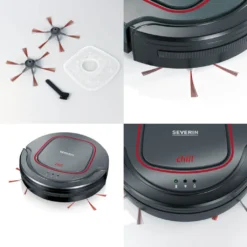 SEVERIN Saugroboter Chill RB 7025 Schwarz/rot -Rein Blitz Geschaft feece8afcbeaff80a8ad7a9a34603893