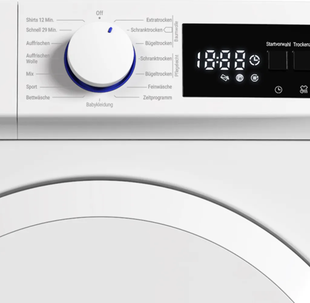 Trockner Kondenstrockner Wäschetrockner 8kg 15 Programme DAEWOO T8CT2W0DE 5 Trockner Kondenstrockner Wäschetrockner 8kg 15 Programme DAEWOO T8CT2W0DE – Bild 3